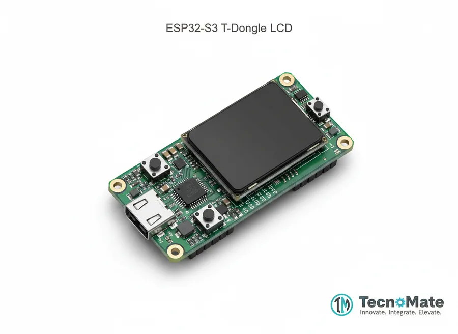 SMD Development Board ESP32 S3 T Dongle 0.96 Inch ST7735 LCD.96 Inch ST7735 LCD
