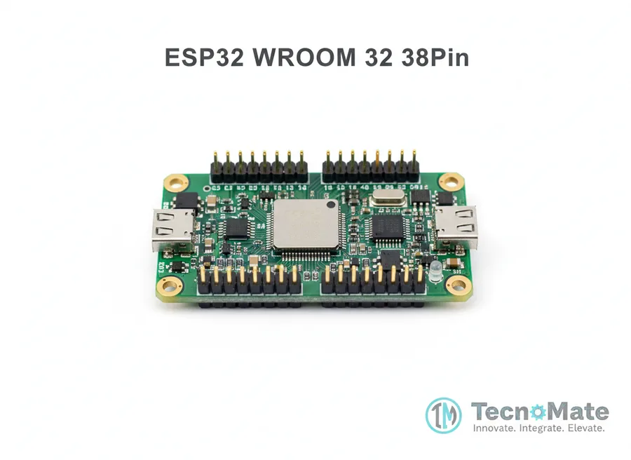 SMD Development Board ESP32 WROOM 32 38Pin WiFi Bluetooth Dual Core