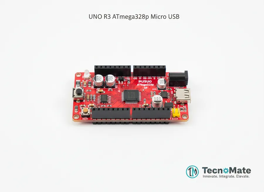 SMD Development Board UNO R3 ATmega328p DIP28 Micro USB
