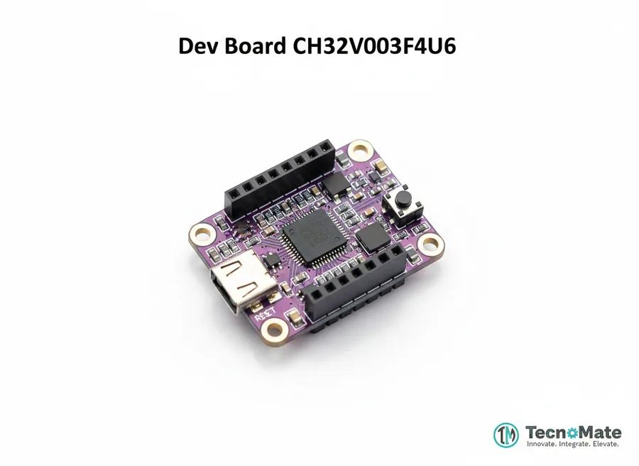 SMD Development Board WeAct CH32V003F4U6 RISC V Low Power