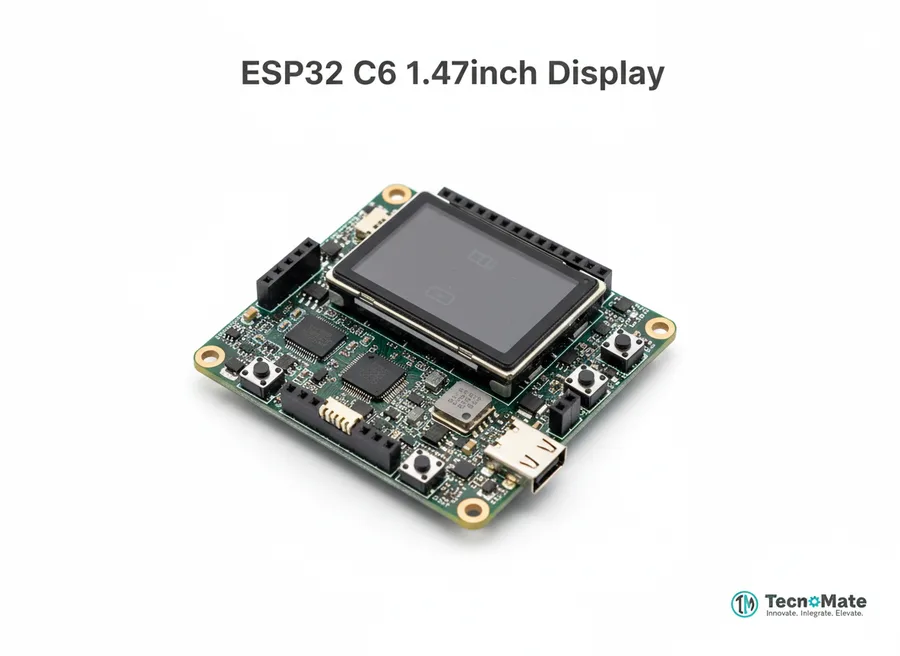 SMD ESP32C6 Development Board 147inch Display