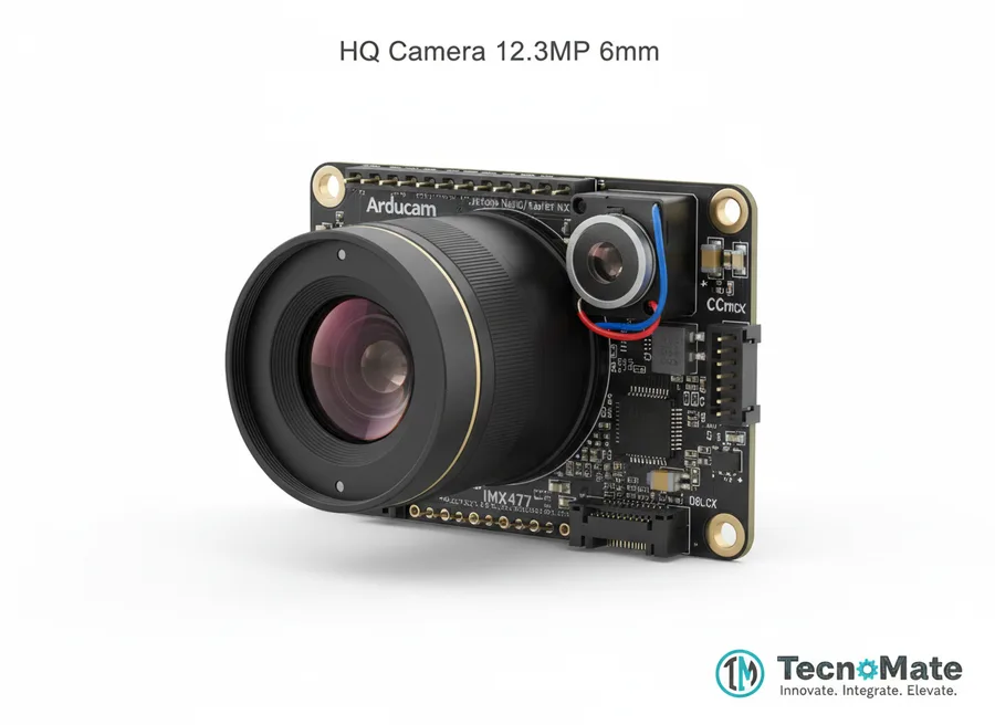 SMD HQ IR CUT Camera Module 6mm CS Lens