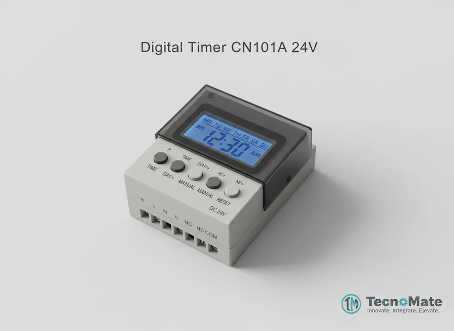 SMD LCD Digital Timer CN101A 24V Programmable Time Switch