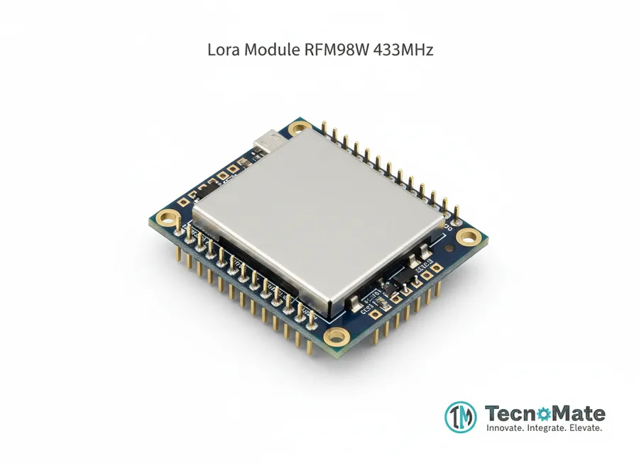 SMD LoRa Module RFM98W 433MHz SX1276 Wireless Transmitter