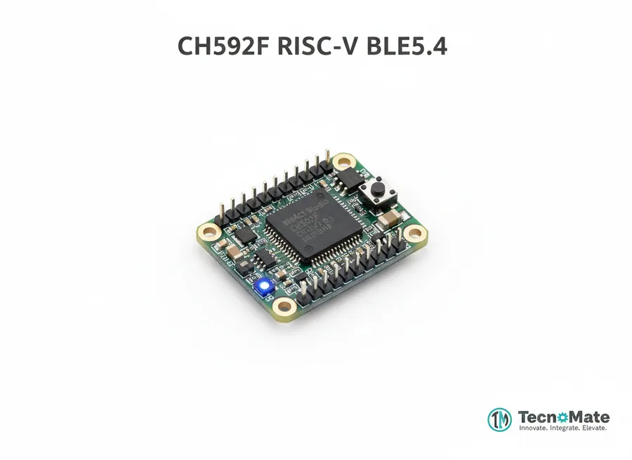 SMD Microcontroller Board CH592F RISC V BLE5 point 4 Demo Board