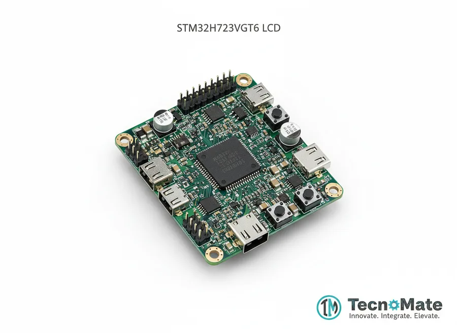 SMD Microcontroller Core Board STM32H723VGT6 LQFP100 LCD Demo