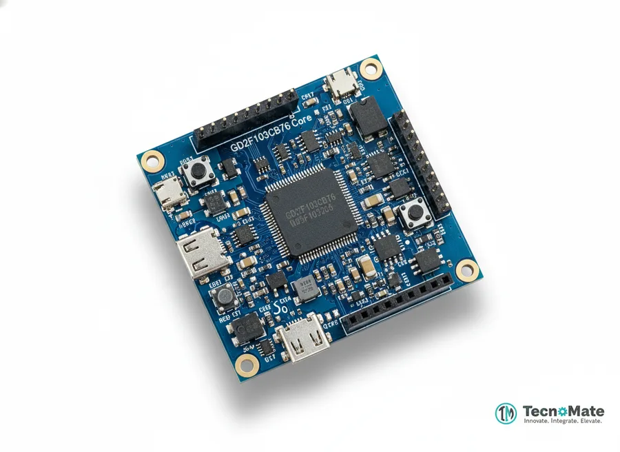 SMD Microcontroller Demo Board GD32F103CBT6 BlueBill Plus Core