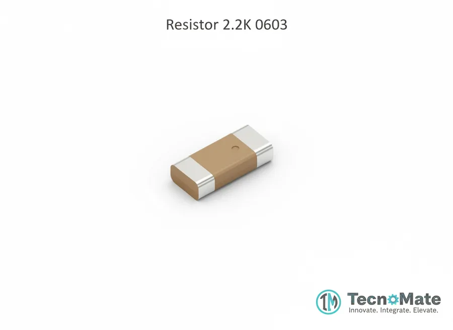 SMD Resistor 2.2K Ohm 0603 1 Tenth Watt.2K Ohm 0603 1 Tenth Watt