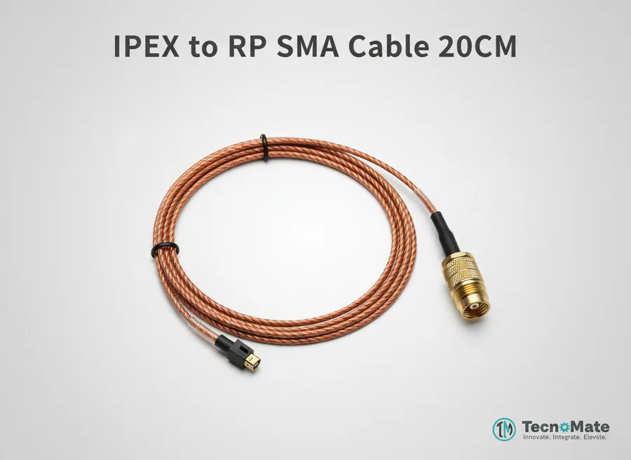 SMD RF Cable IPEX 1 to RP SMA Female Connector 20CM RG178