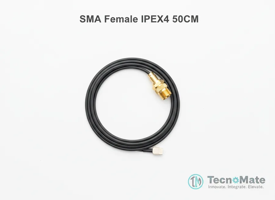 SMD RF Coaxial Cable SMA Female IPEX4 50CM RG0