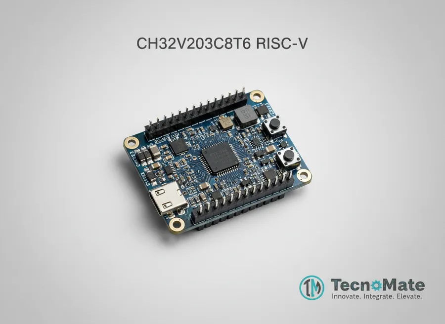 SMD RISC V Low Power Dev Board CH32V203C8T6