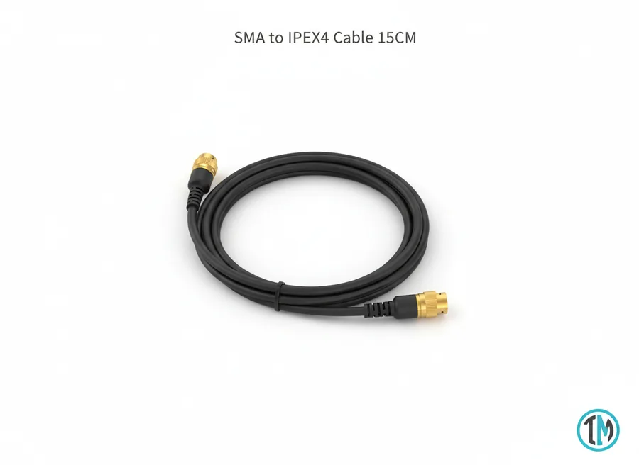 SMD SMA Female to IPEX4 Cable 15CM RG081
