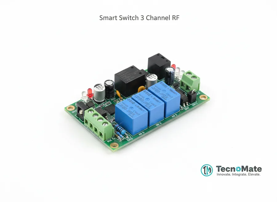 SMD Smart Switch 3 Channel RF Wireless ON OFF Remote Controller