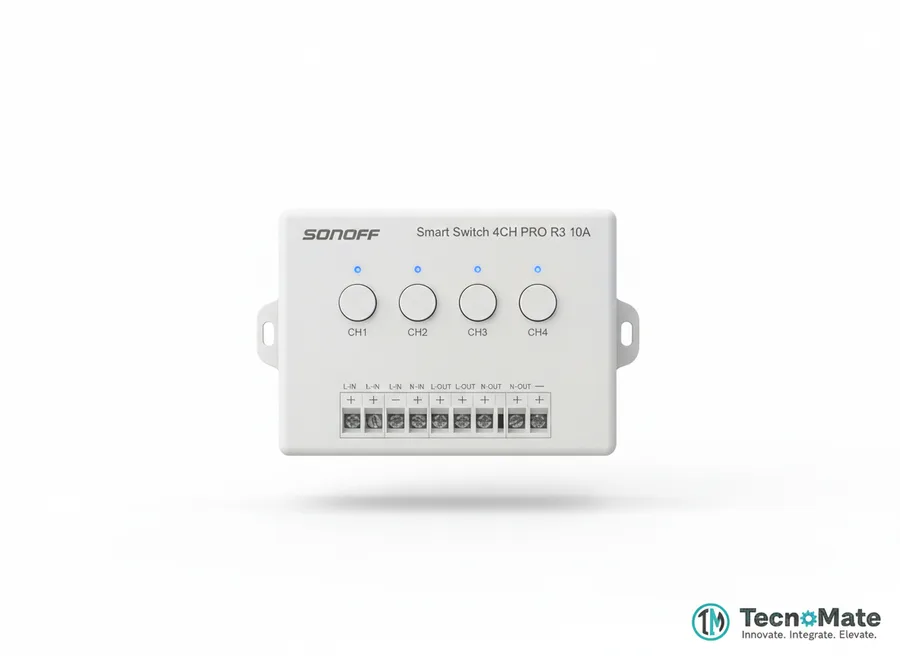 SMD Smart Switch 4 Channel Pro R3 WiFi Remote 10A