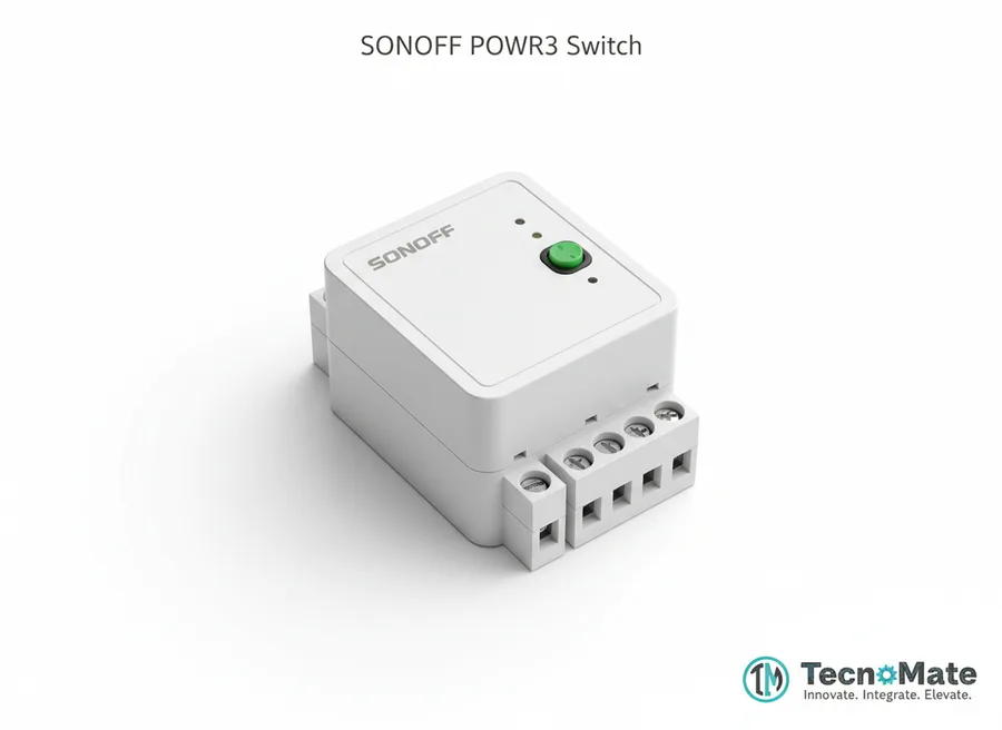 SMD Smart Switch SONOFF POWR3 High Power WiFi Energy Monitoring