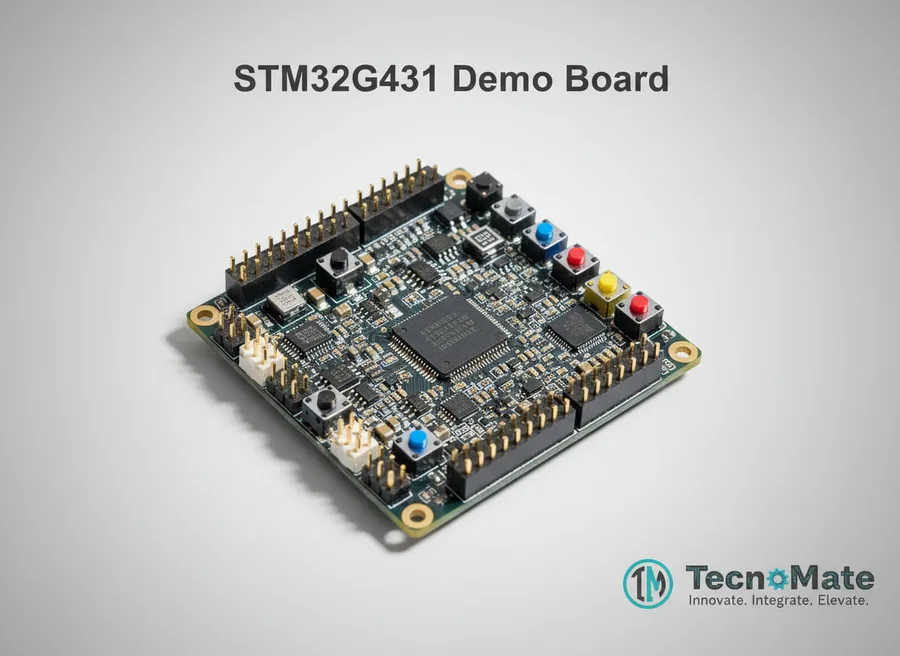 SMD STM32G431 Microcontroller Demo Board Long