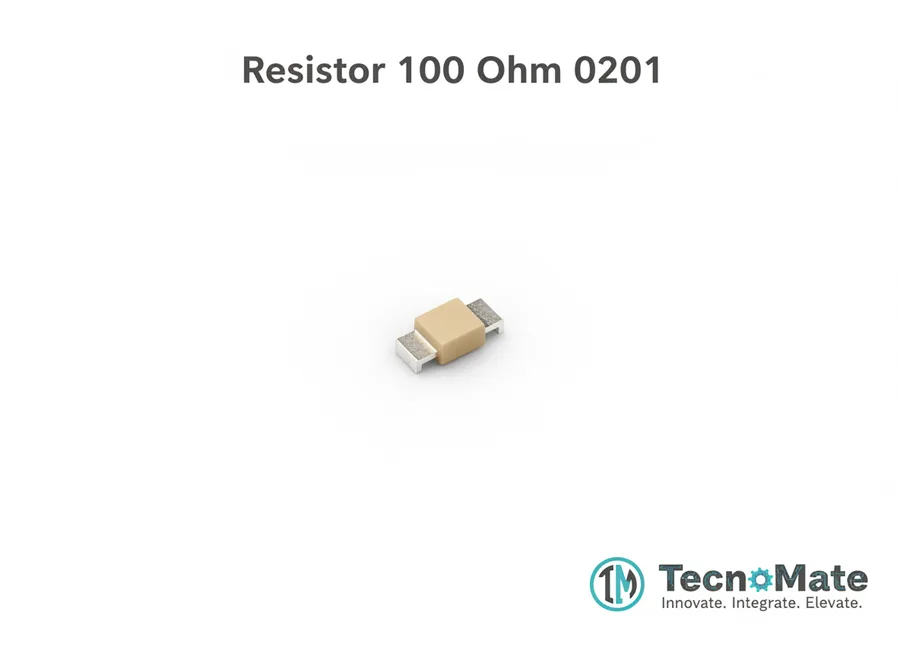 SMD Thick Film Resistor 100 Ohm 0201 1 Percent