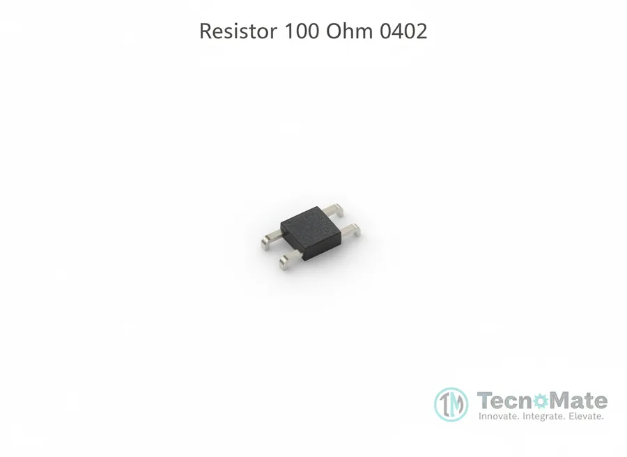 SMD Thick Film Resistor 100 Ohm 0402 1 Percent