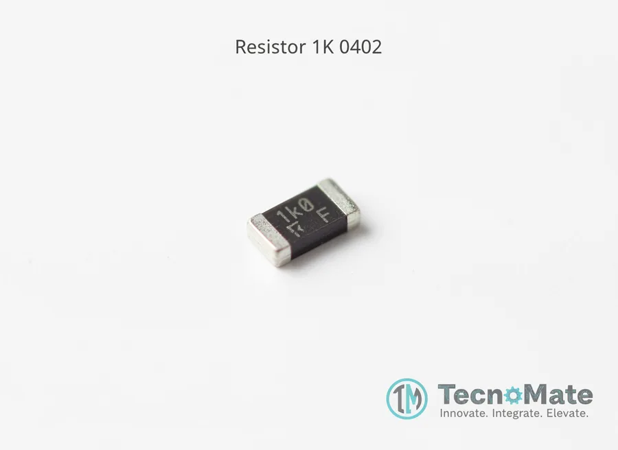 SMD Thick Film Resistor 1K Ohm 0402 1 Percent