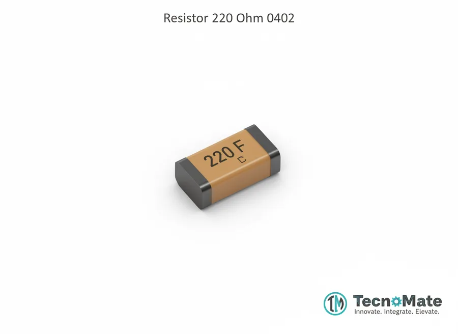 SMD Thick Film Resistor 220 Ohm 0402 1 Percent