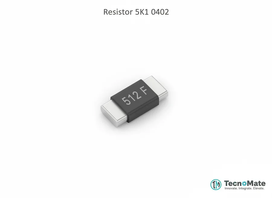 SMD Thick Film Resistor 5K1 Ohm 0402 1 Percent