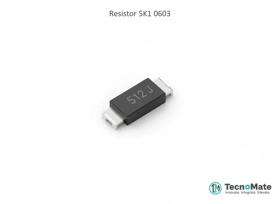 SMD Thick Film Resistor 5K1 Ohm 0603 5 Percent