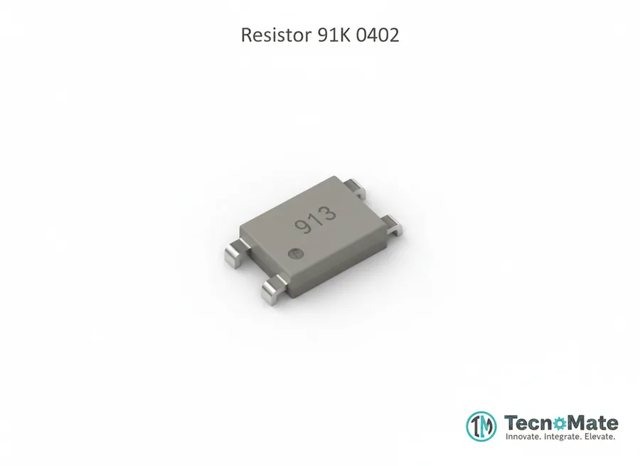 SMD Thick Film Resistor 91K Ohm 0402 1 Percent