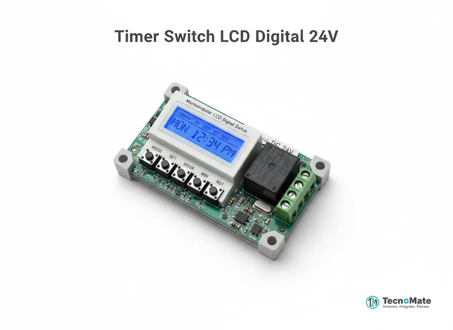 SMD Timer Switch Microcomputer LCD Digital 24 V
