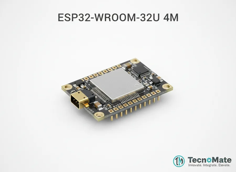 SMD WiFi Bluetooth Module ESP32 WROOM 32U 4M Flash 32Mbit