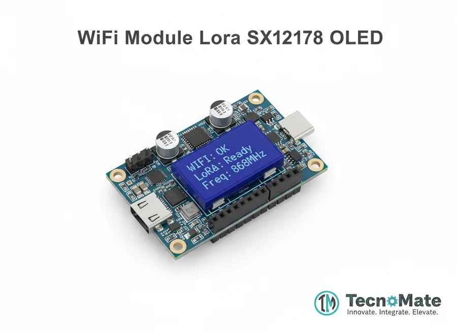 SMD WiFi Module ESP32 LoRa SX1278 OLED Type C