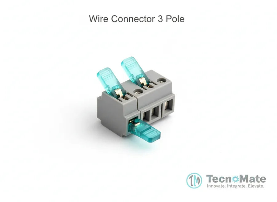 SMD Wire Connector 3 Pole Terminal Block