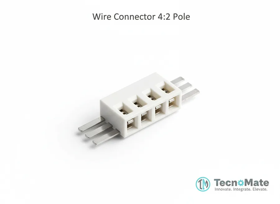 SMD Wire Connector 4 Pole 2 Output Terminal Block