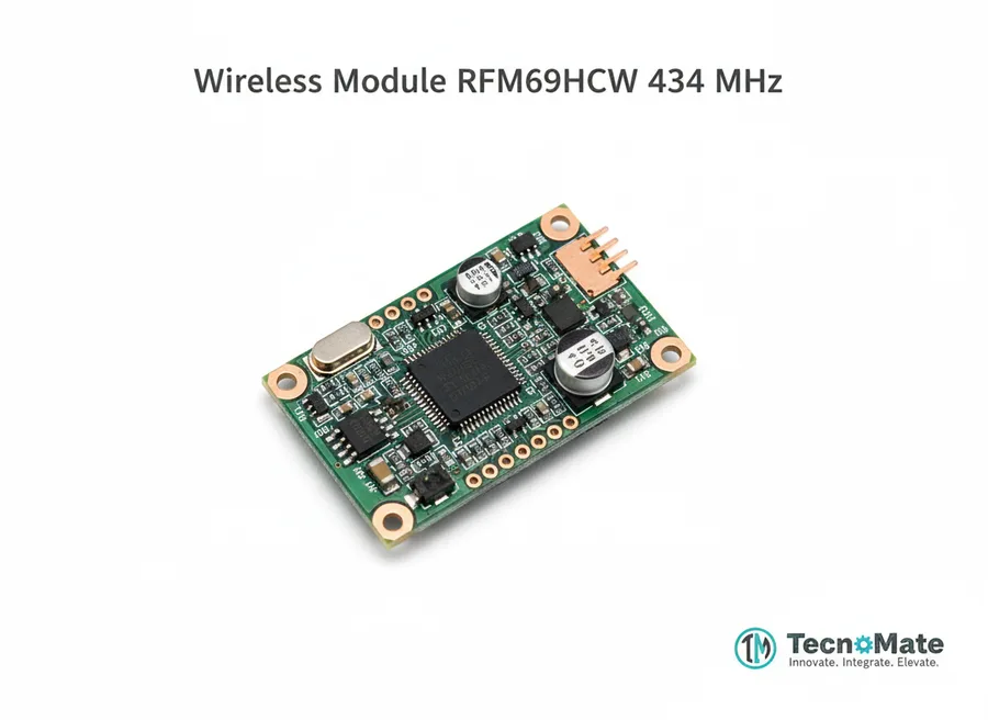 SMD Wireless Receiver Module RFM69HCW 434 MHz