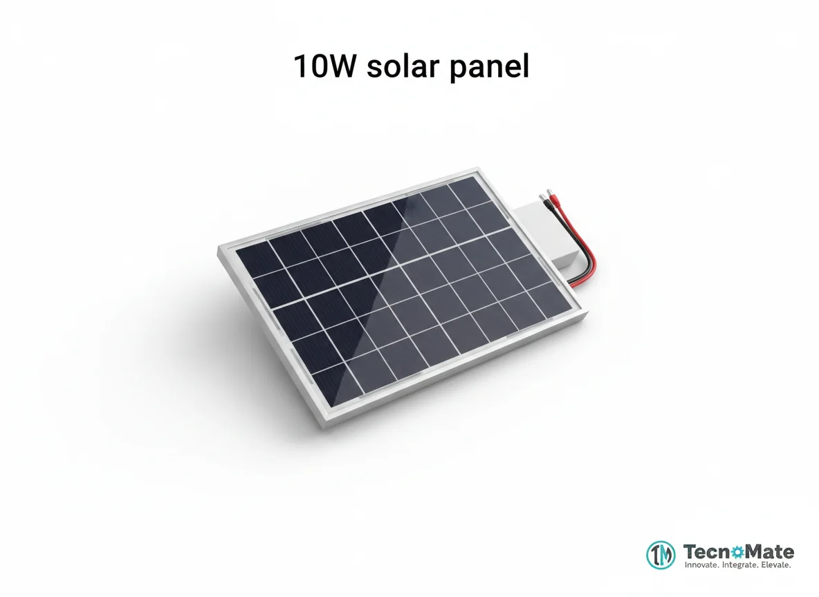 10W solar panel