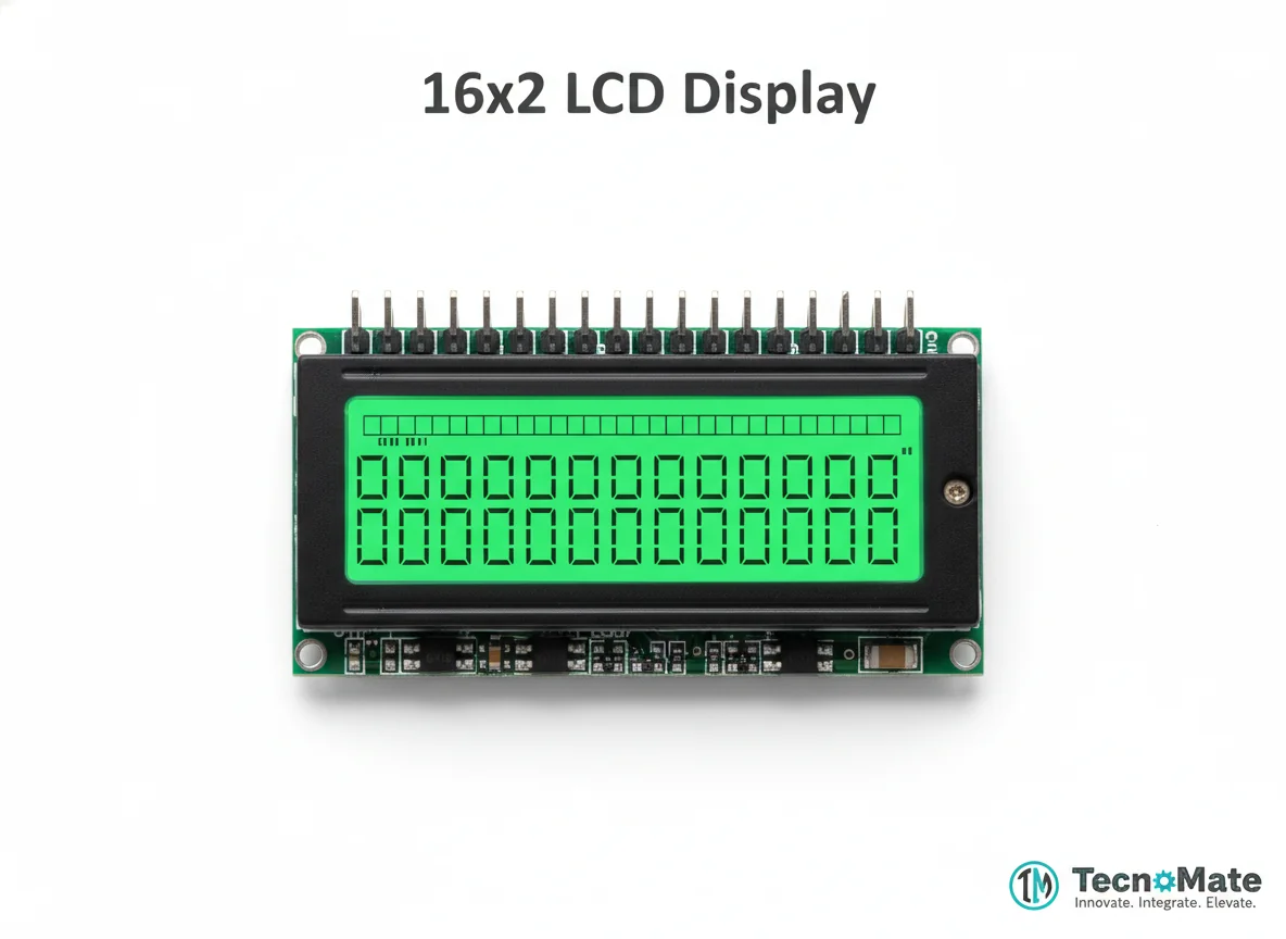 16x2 LCD Display