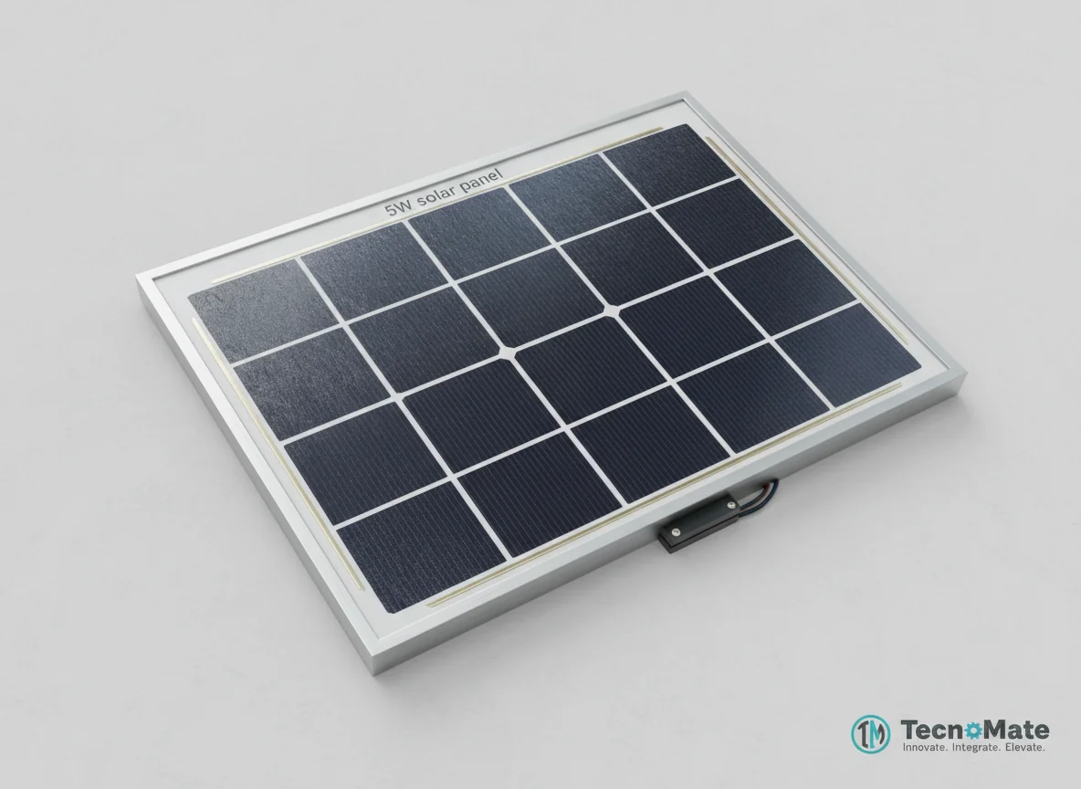 5W solar panel