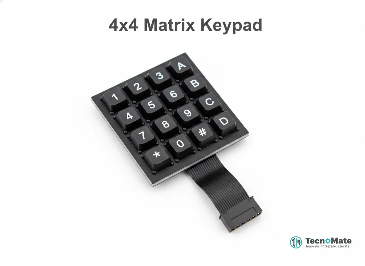 4x4 Matrix Keypad