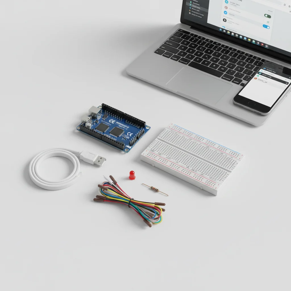 ESP32 Access Point Mode - All components