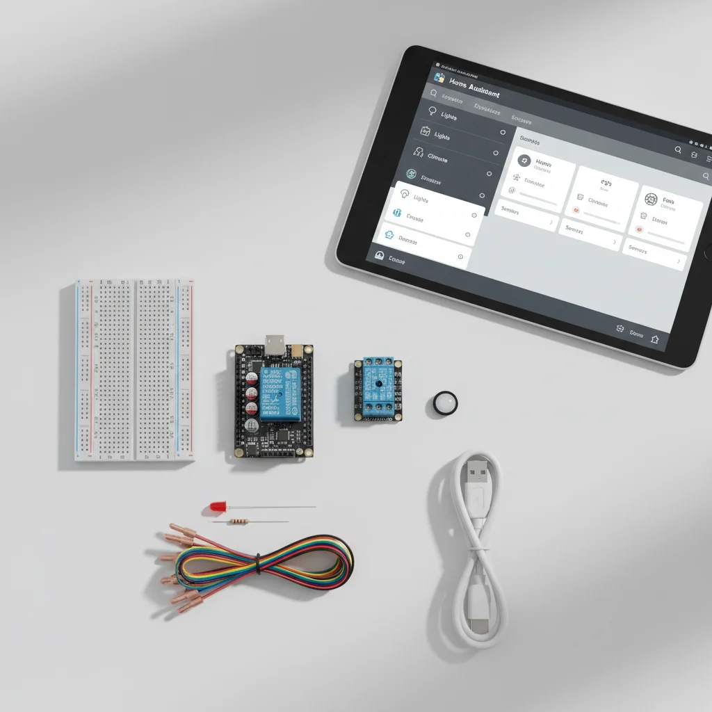 ESP32 Home Assistant Integration - All components