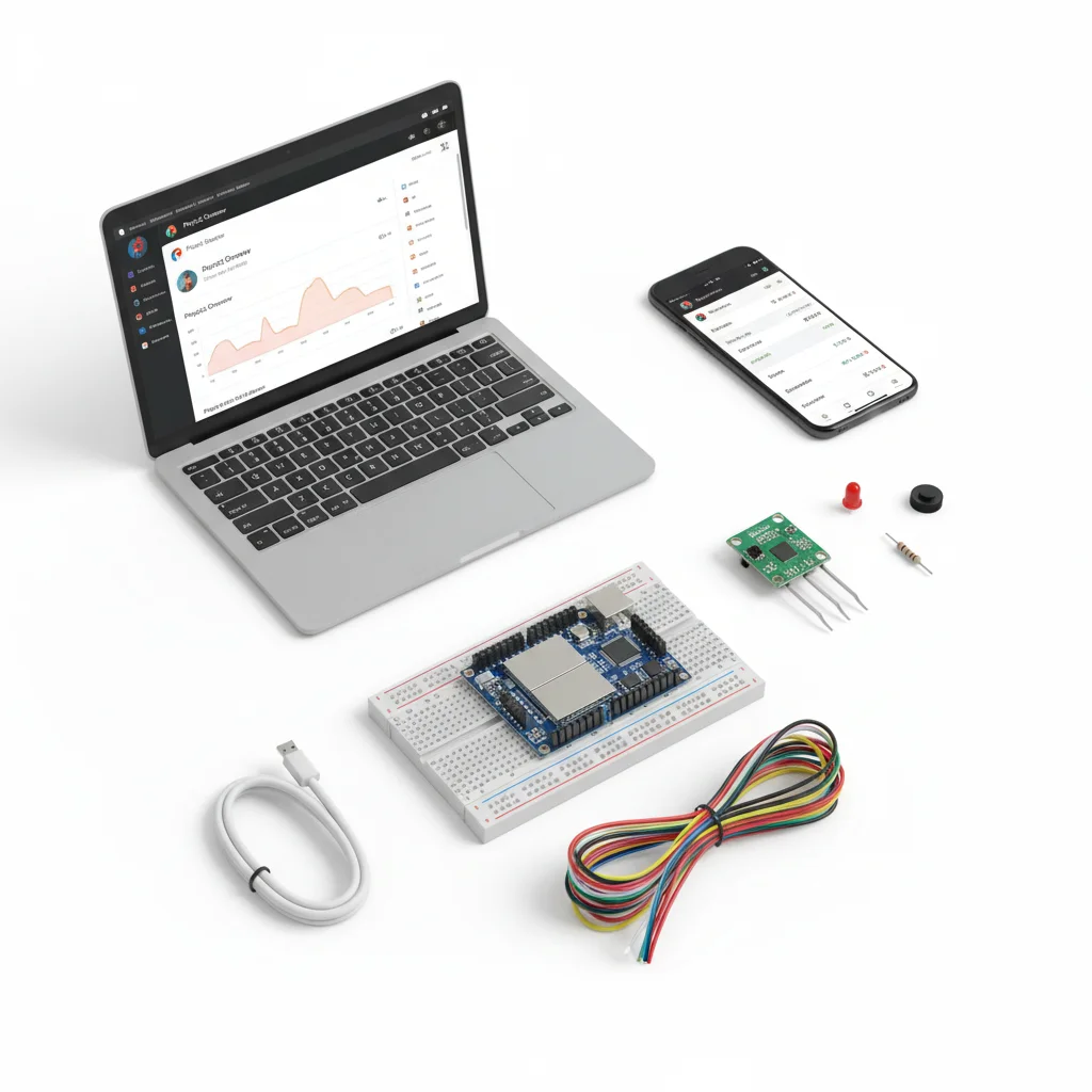 ESP32 Firebase Integration - All components
