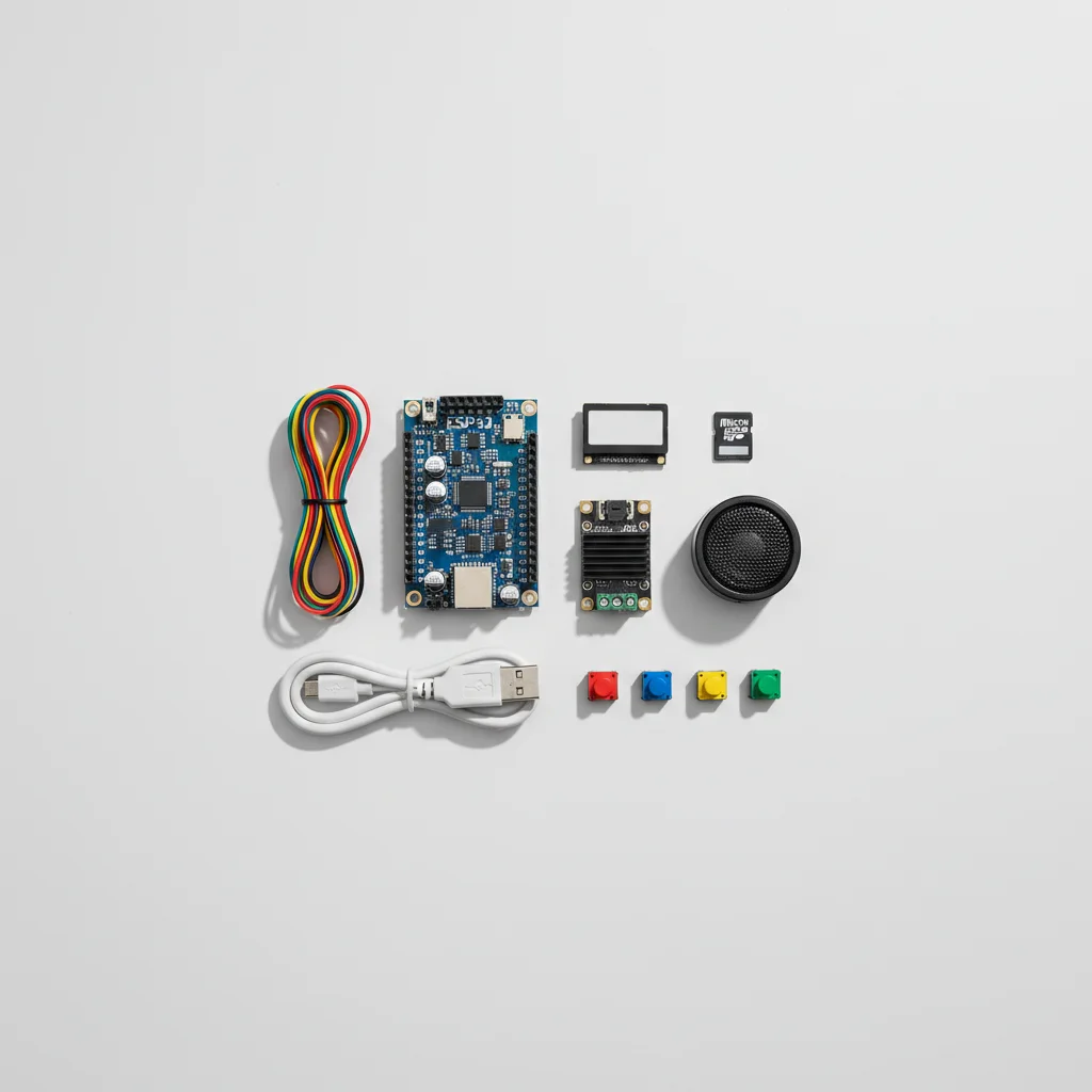 ESP32 MP3 Player - All components