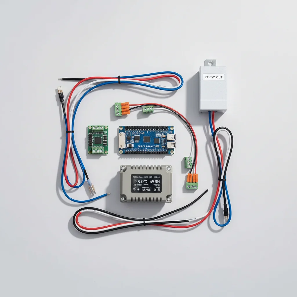 ESP32 Modbus RTU Communication Using RS-485 - All components
