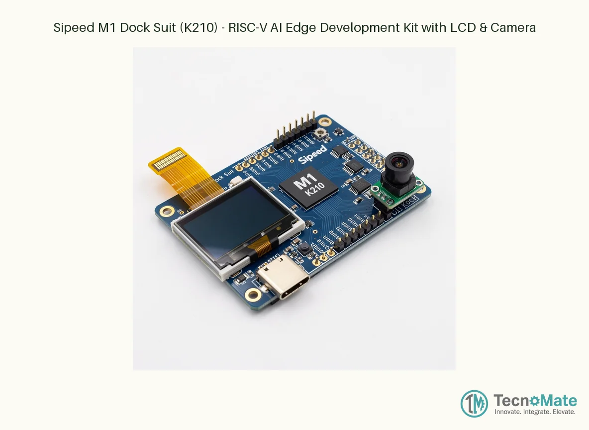 Sipeed M1 Dock Suit (K210) - RISC-V AI Edge Development Kit with LCD & Camera