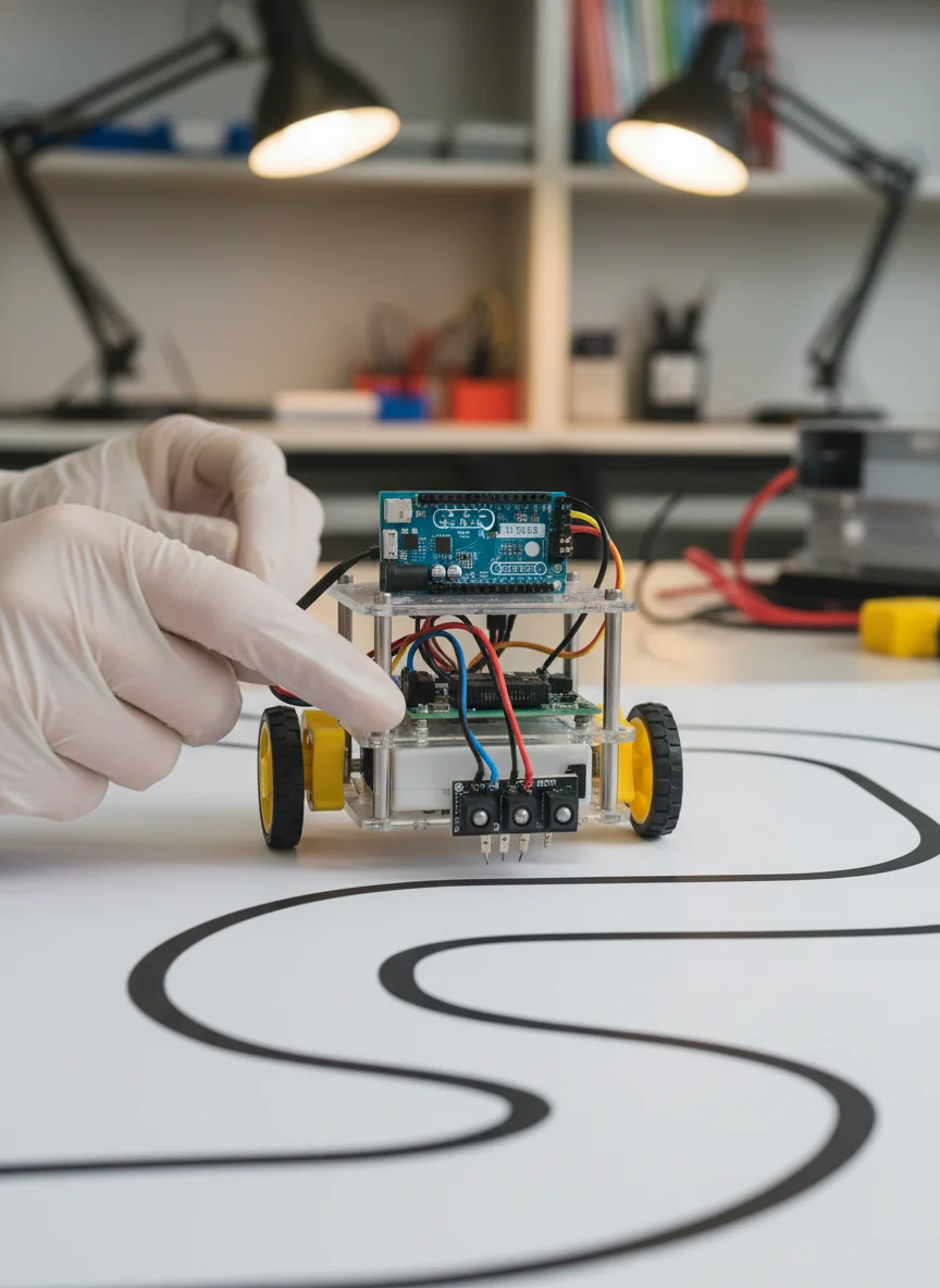 Line Following Robot Using Arduino
