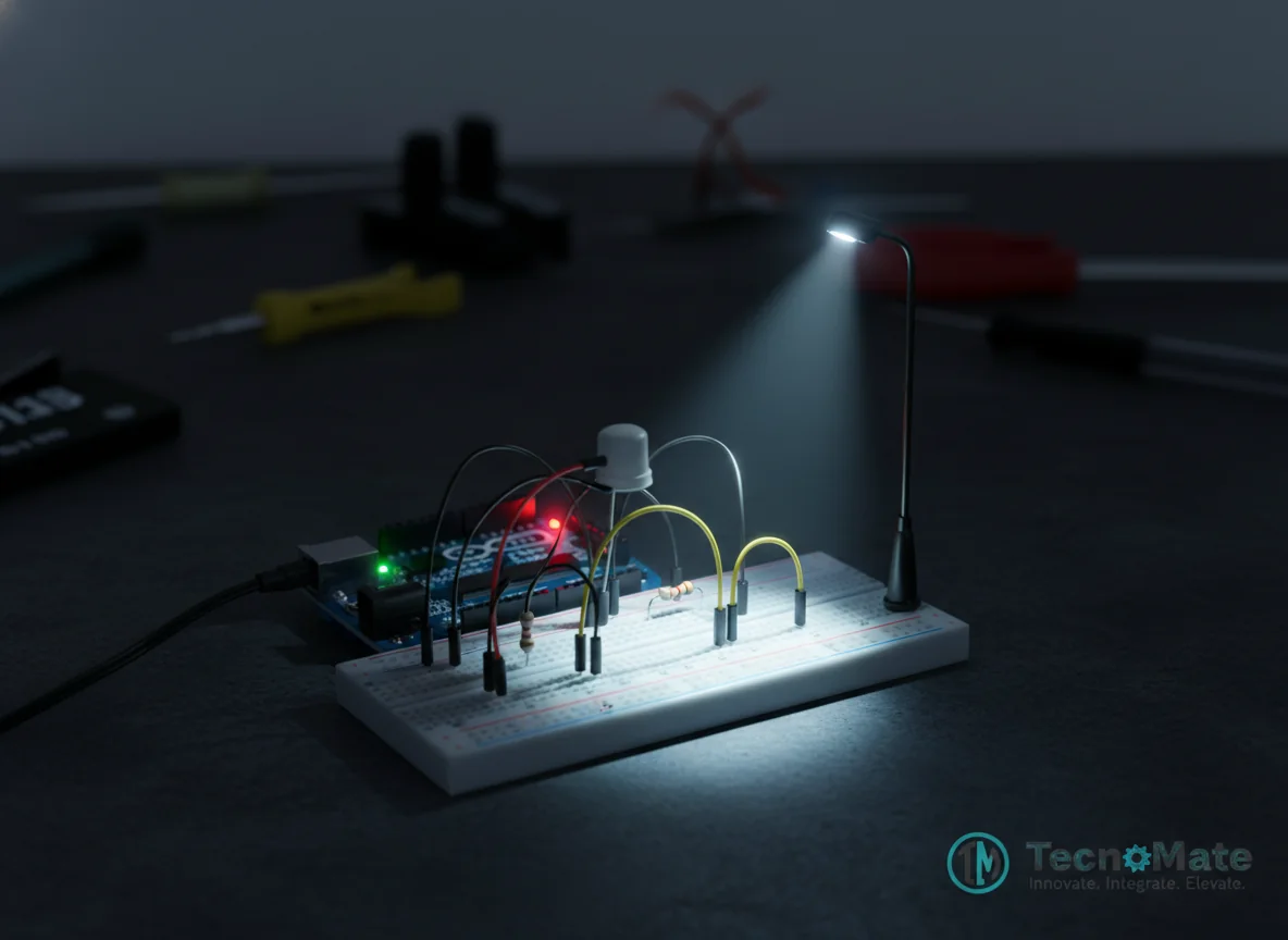 LDR Based Automatic Street Light Using Arduino