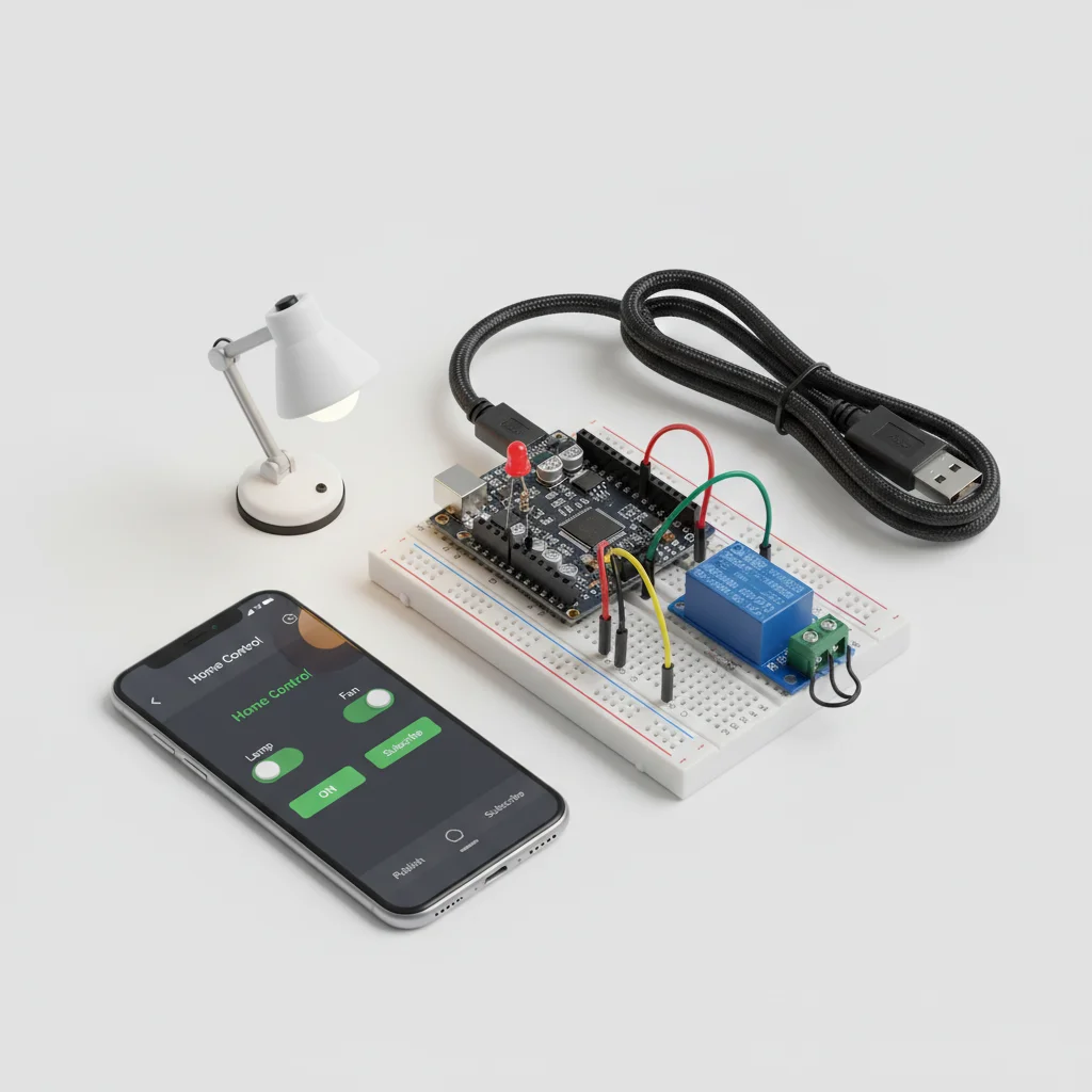 ESP32 MQTT Home Automation System