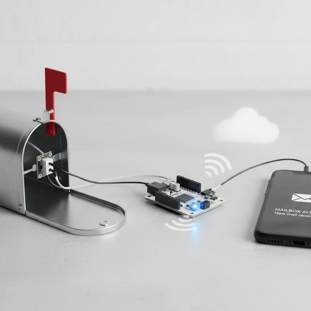 ESP32 Smart Mailbox Notifier