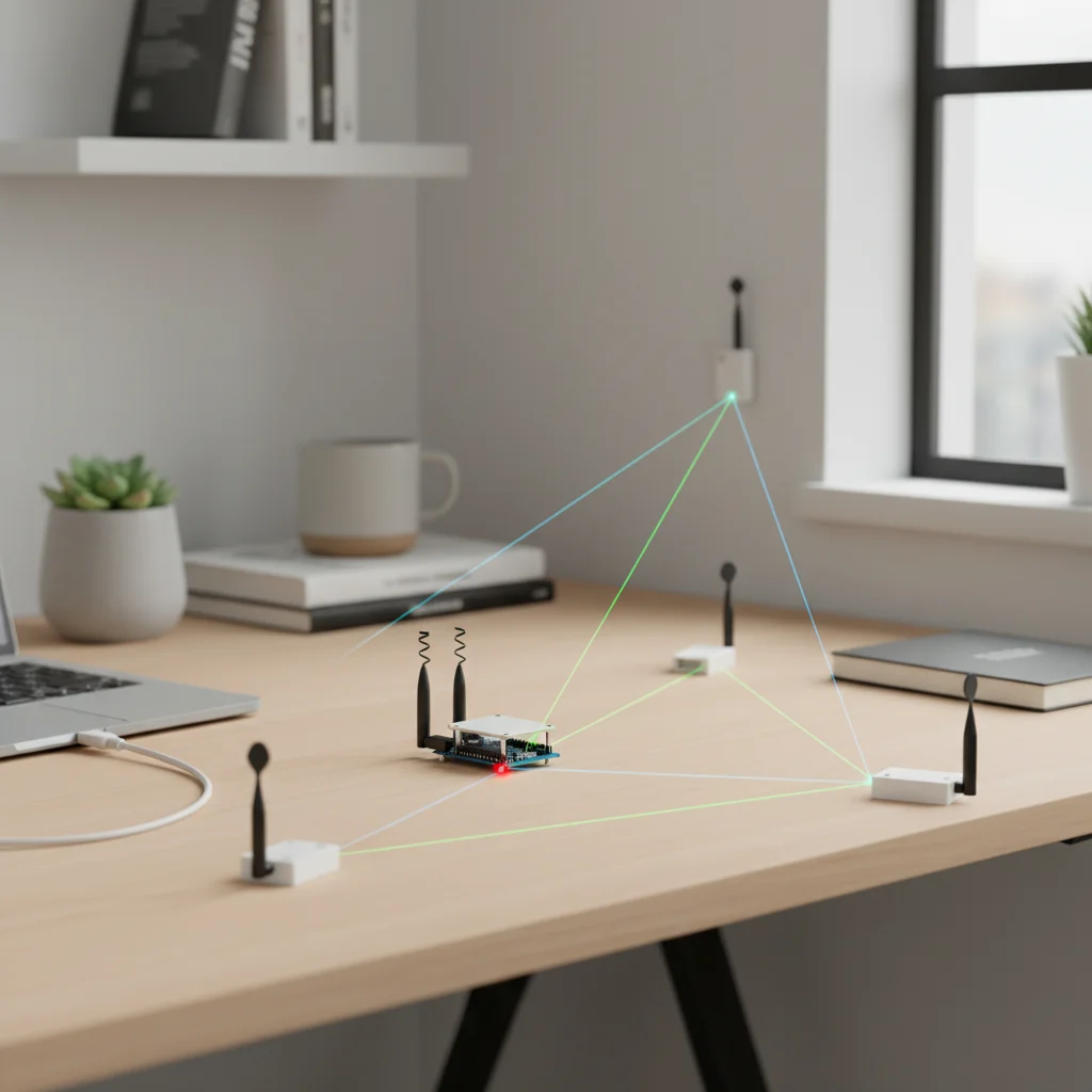 ESP32 Indoor Positioning System (UWB)